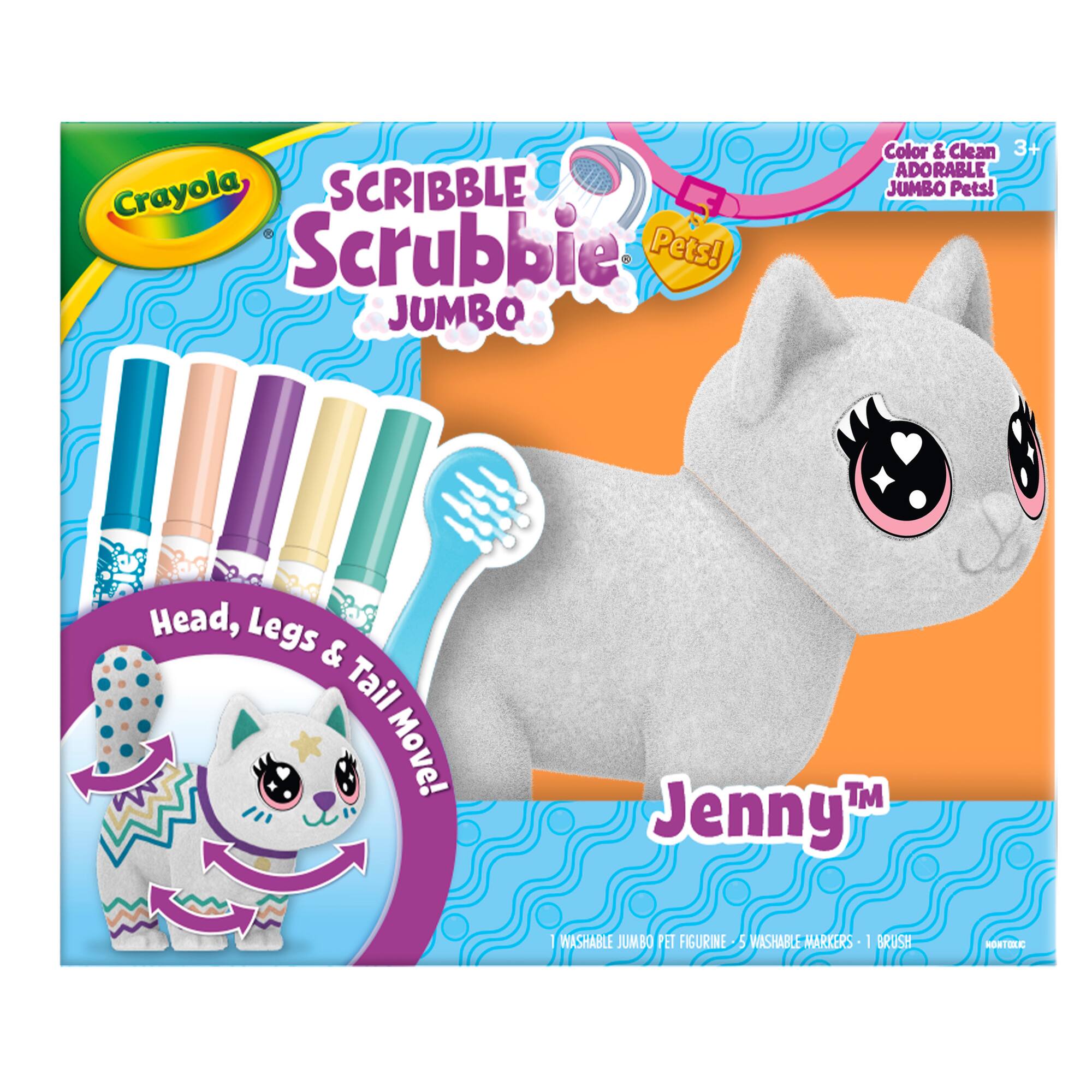 Crayola® Scribble Scrubbie Jenny™ Jumbo Pet